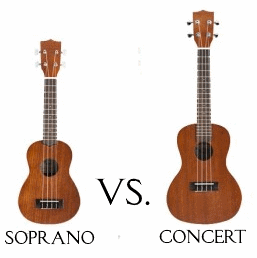 Soprano or Concert Ukulele for a Beginner?