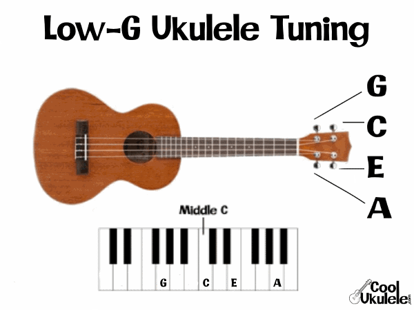 Low G Ukulele Tuning Notes