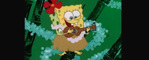 spongebob ukulele